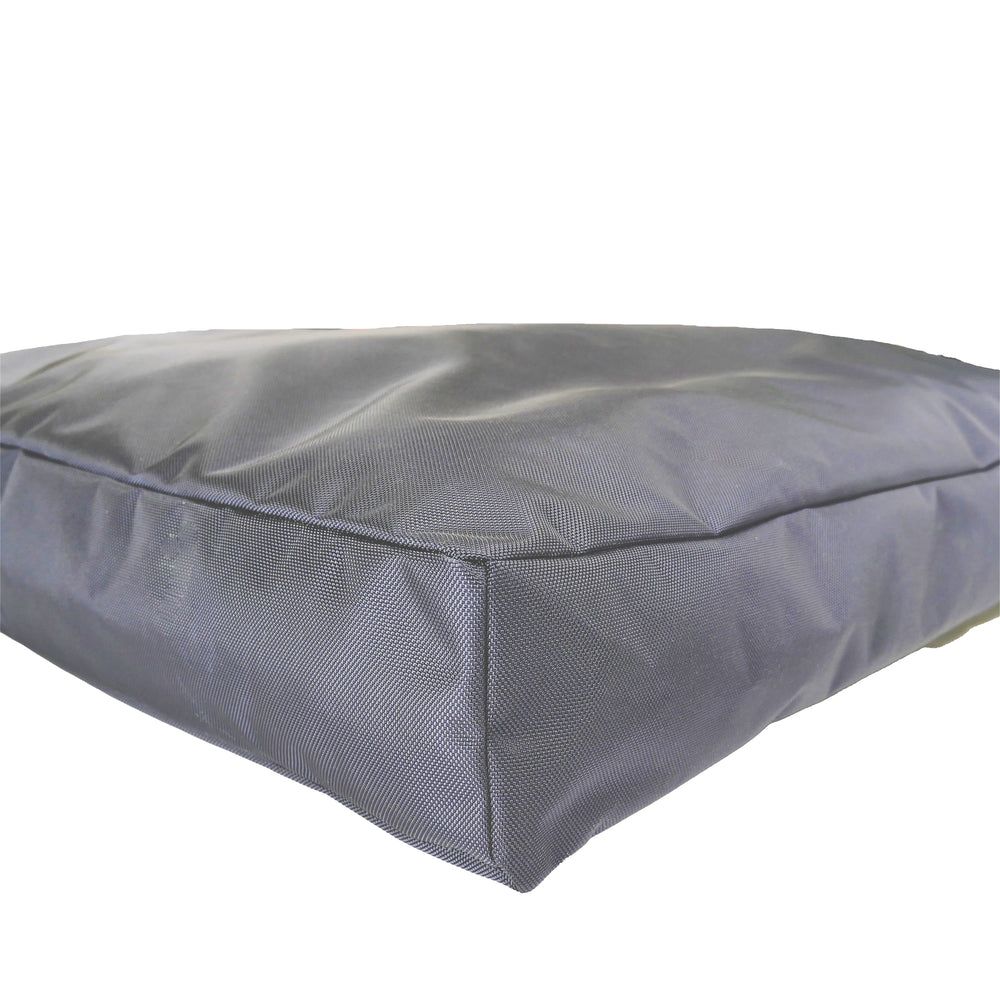 Armor™ Rectangle Bed in Charcoal