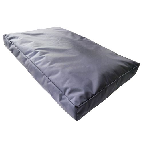 Armor™ Rectangle Bed in Charcoal