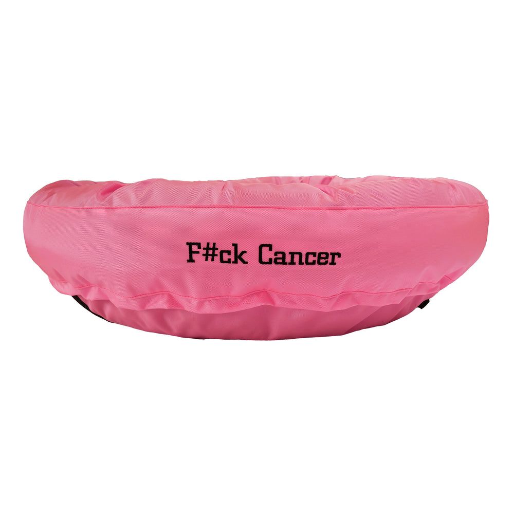 Armor™ Round Bolster Bed, F#ck Cancer