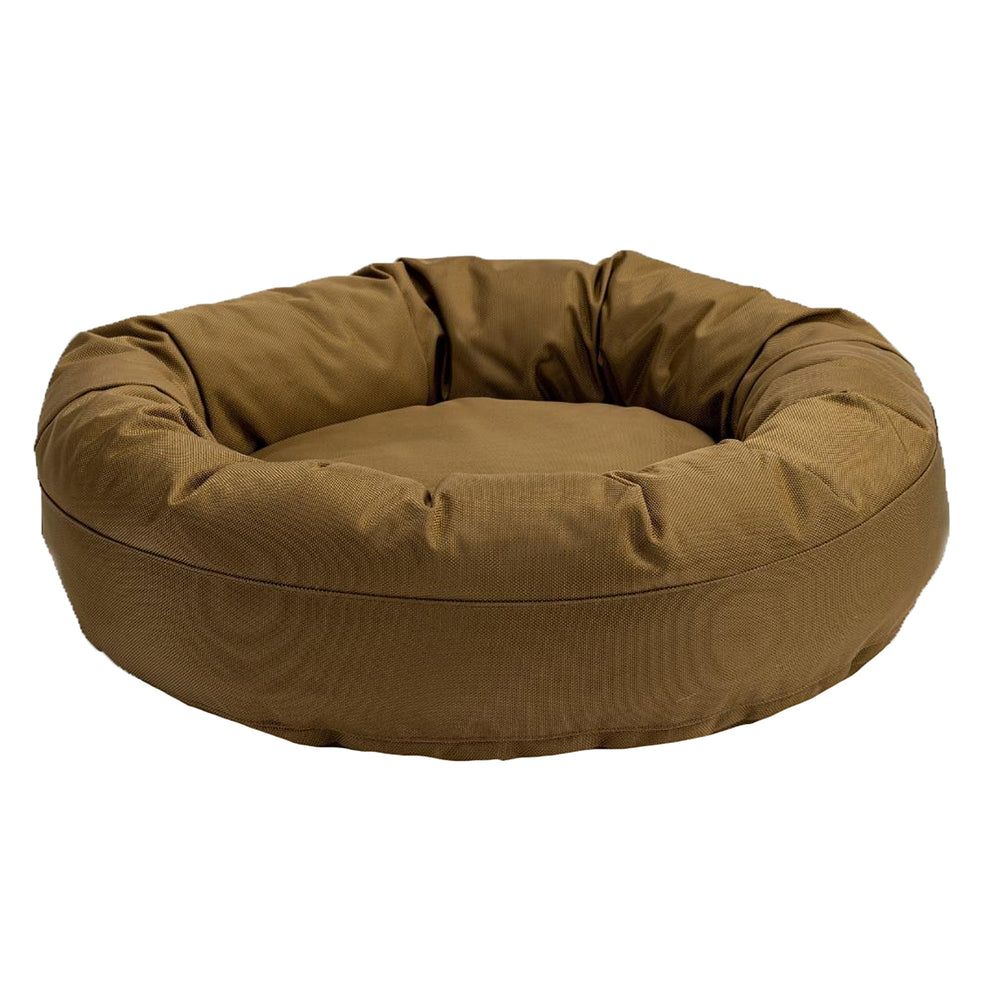 Armor™ Round Bolster Bed in Camel