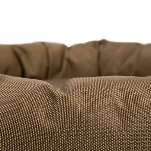 Armor™ Round Bolster Bed in Camel