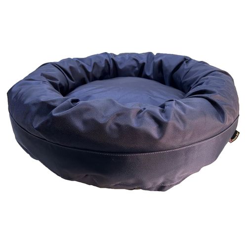 Armor™ Round Bolster Bed in Midnight