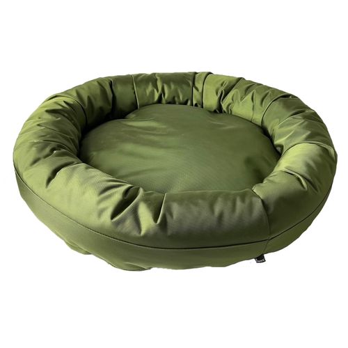 Armor™ Round Bolster Bed in Olive