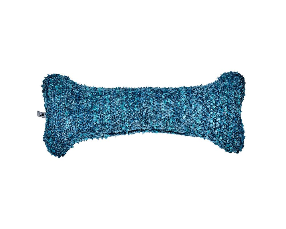 Bumper Bone Pillow in Blue Lagoon