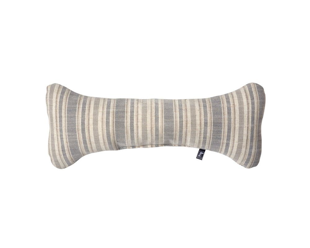 Bumper Bone Pillow in Harper Stripe