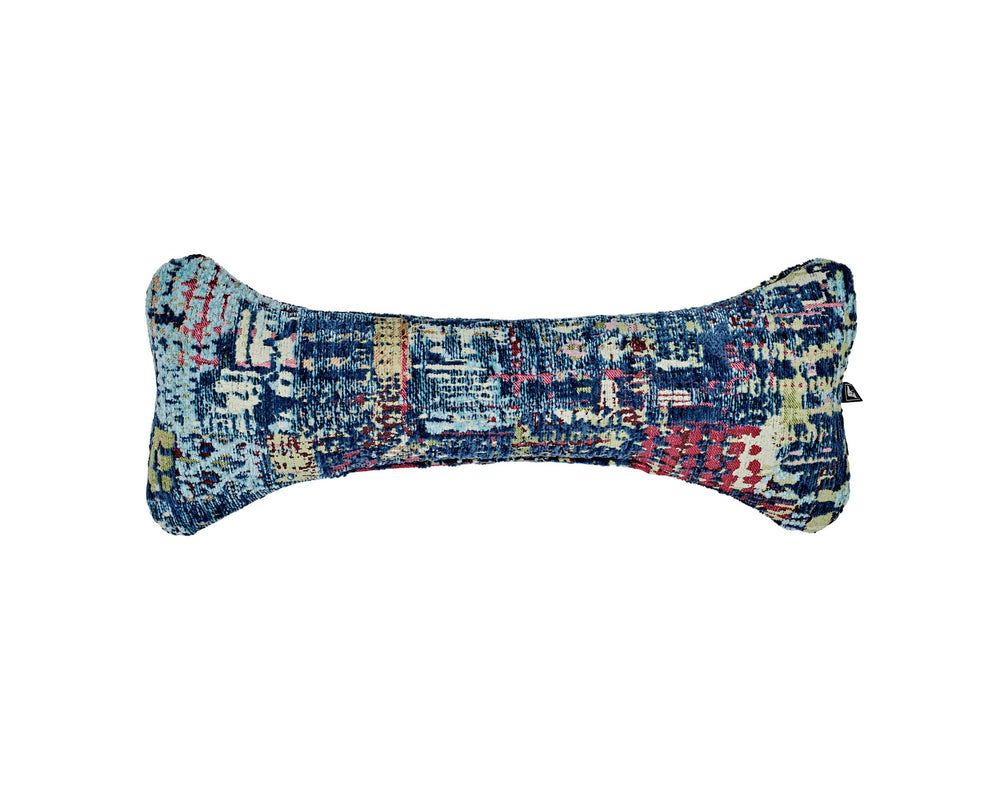 Bumper Bone Pillow in Mardi Gras