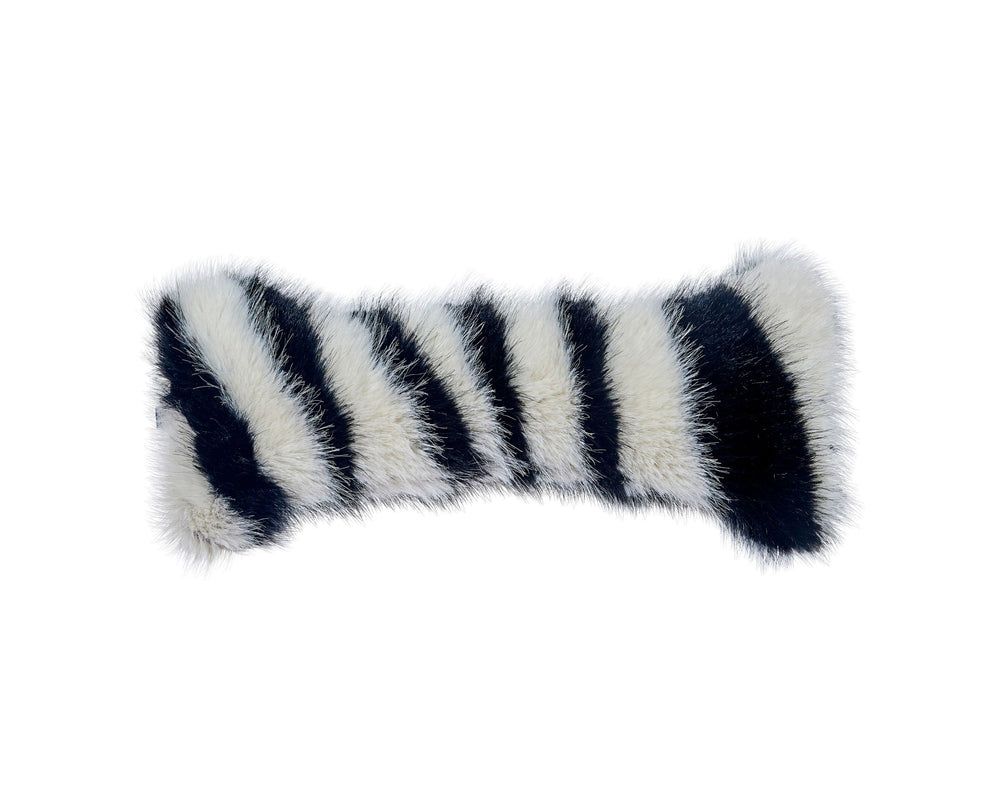 Bumper Bone Pillow in White Bengal