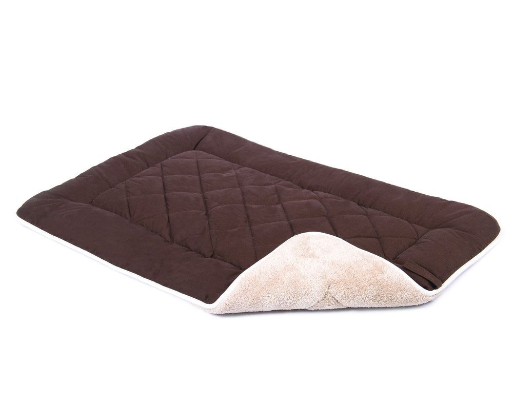Cotton Canvas Sleeper Cushion in Espresso