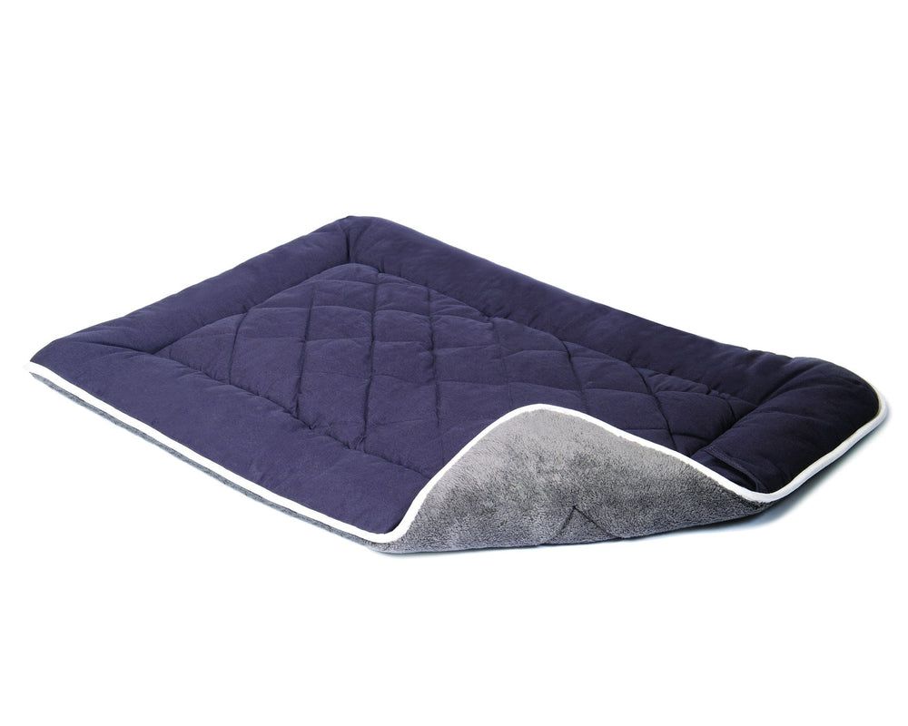 Cotton Canvas Sleeper Cushion in Pebble Grey