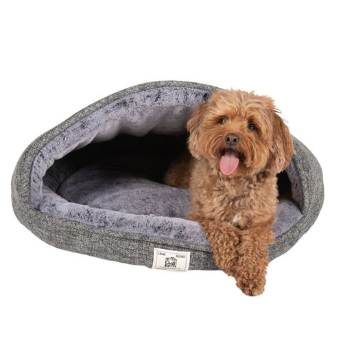 Chill Kuzzi Calming Nook Bed in Grey