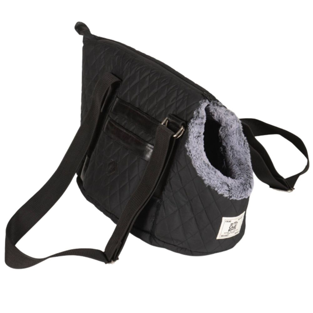 Chill Kuzzi Pet Pouch in Black