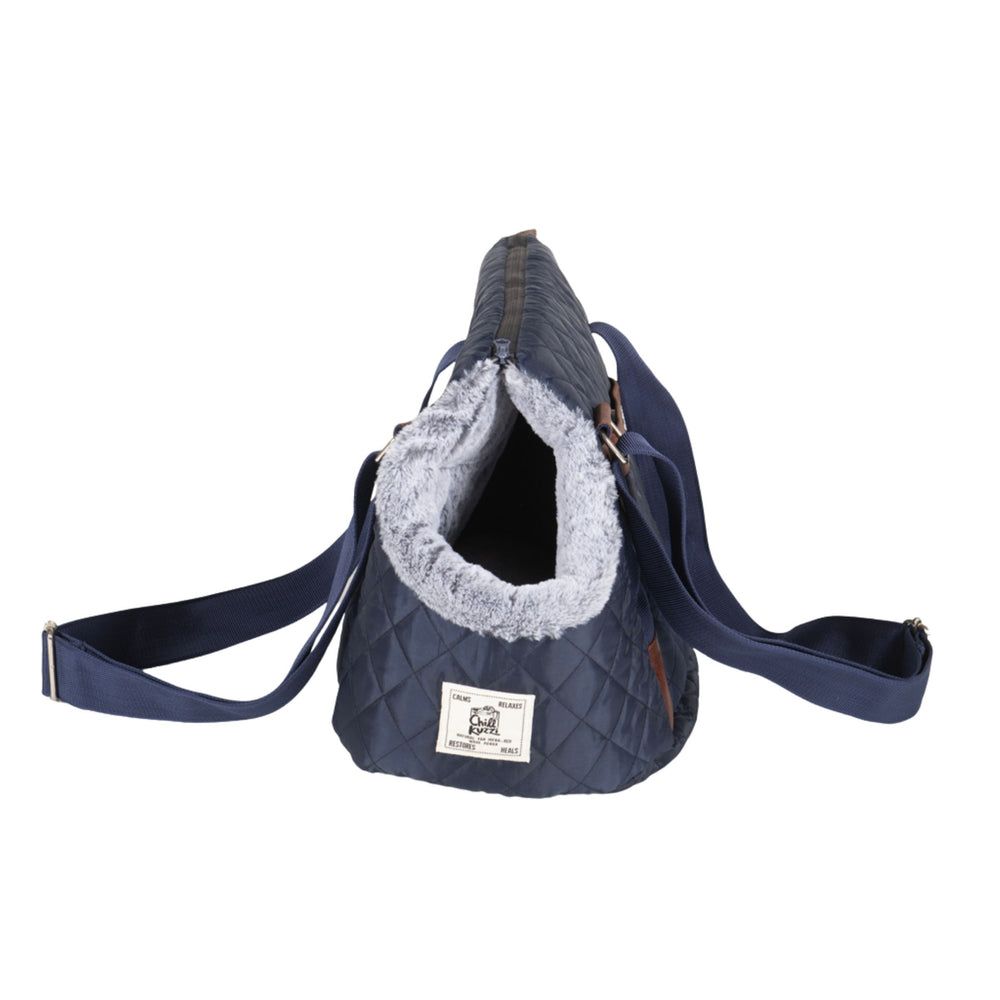 Chill Kuzzi Pet Pouch in Midnight Blue