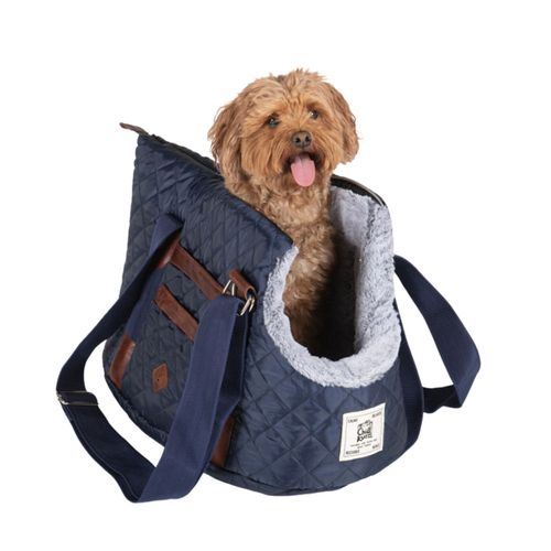 Chill Kuzzi Pet Pouch in Midnight Blue