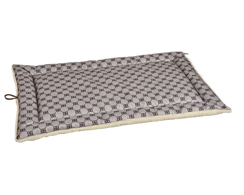 Cosmopolitan Mat, Faux Fur in Signature Coco / Fawn