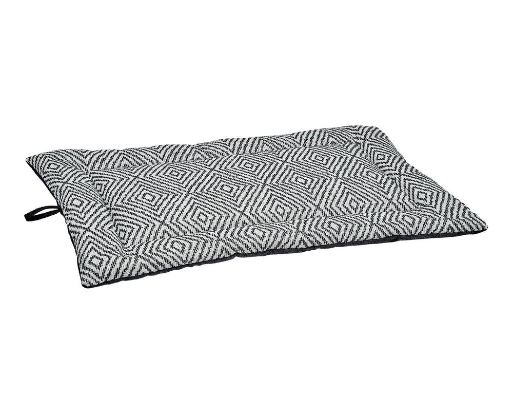 Cosmopolitan Mat, Signature Textures in Diamondback / Charcoal