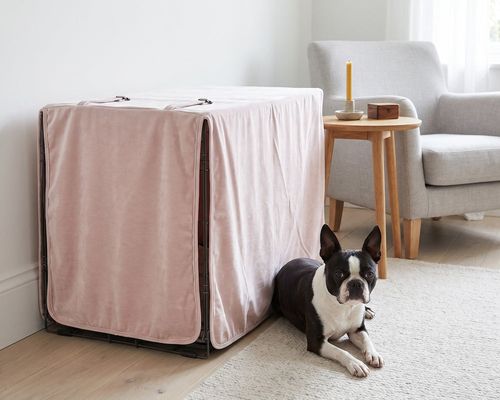 Crate Cover in Blush