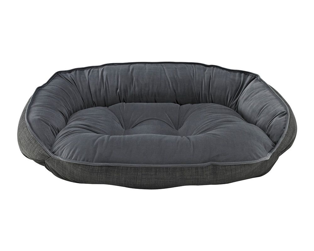 Crescent Bed Outer Cover & Cushion in Storm / Ash
