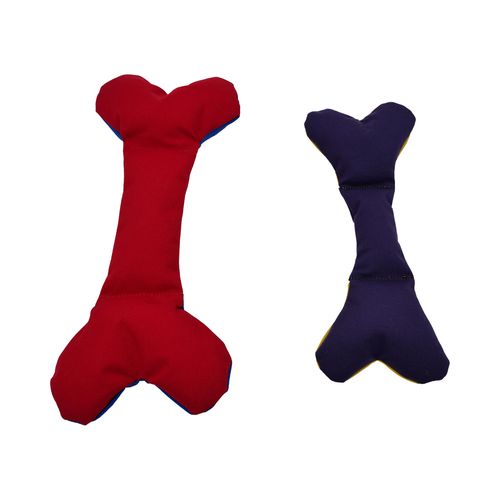 Da Bone from the back: red on the Large, purple on the Medium