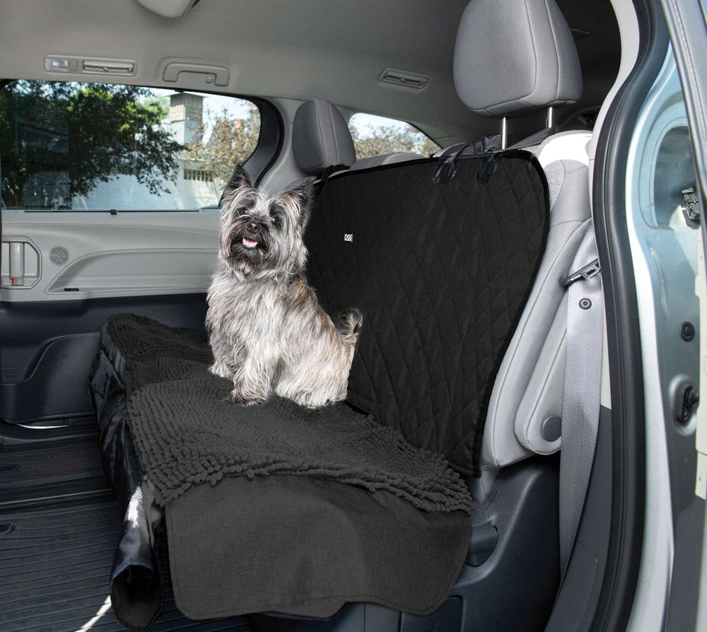 Dirty Dog 3-in-1 Car Seat Cover and Hammock in Black