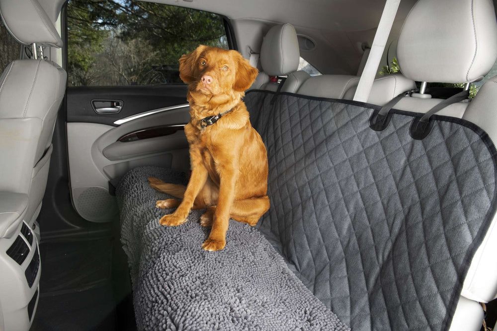 Dirty Dog 3-in-1 Car Seat Cover and Hammock in Cool Grey