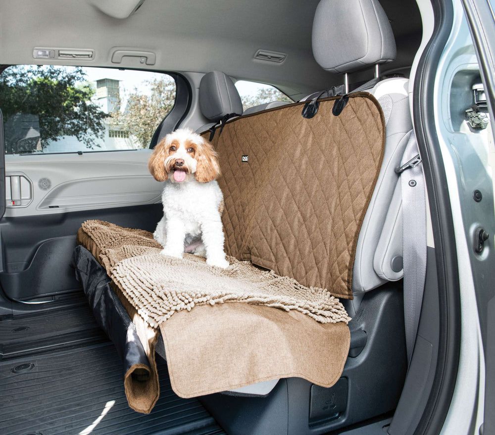Dirty Dog 3-in-1 Car Seat Cover and Hammock in Tan
