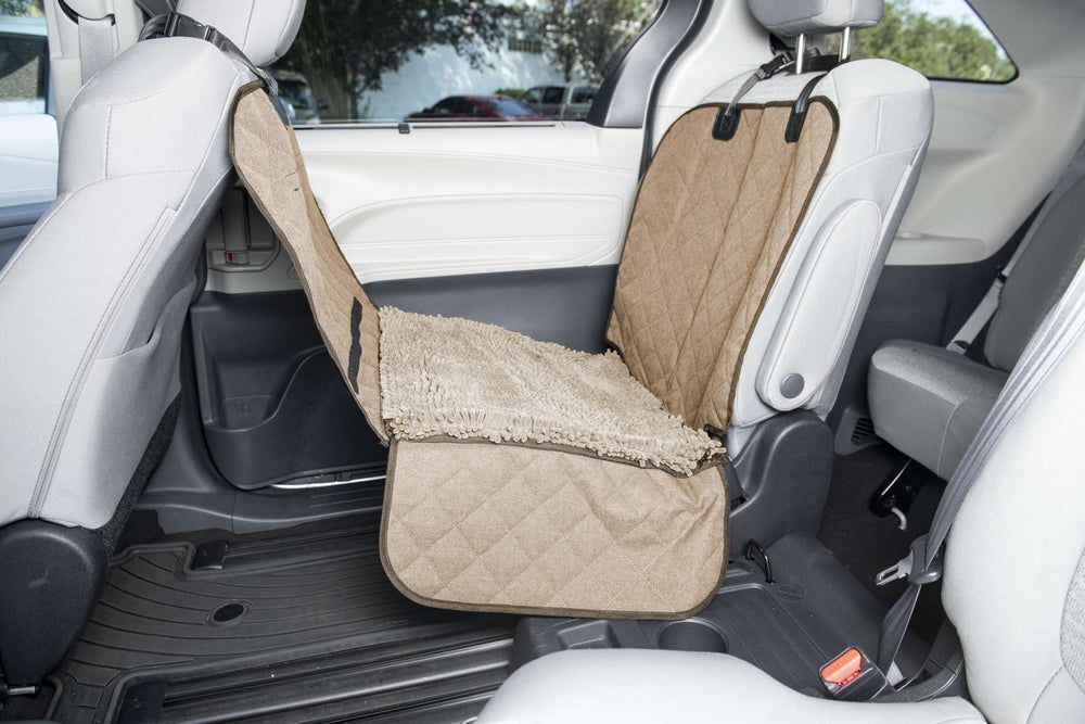 Dirty Dog Single Car Seat Cover and Hammock in Tan