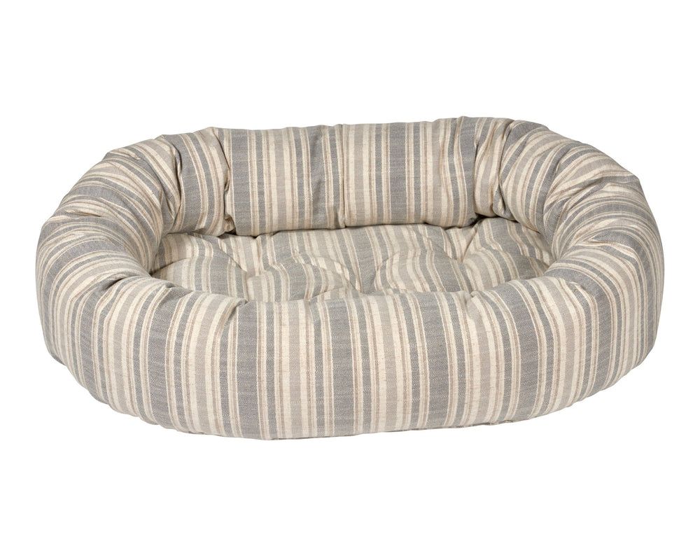 Donut Bed Cover in Harper Stripe
