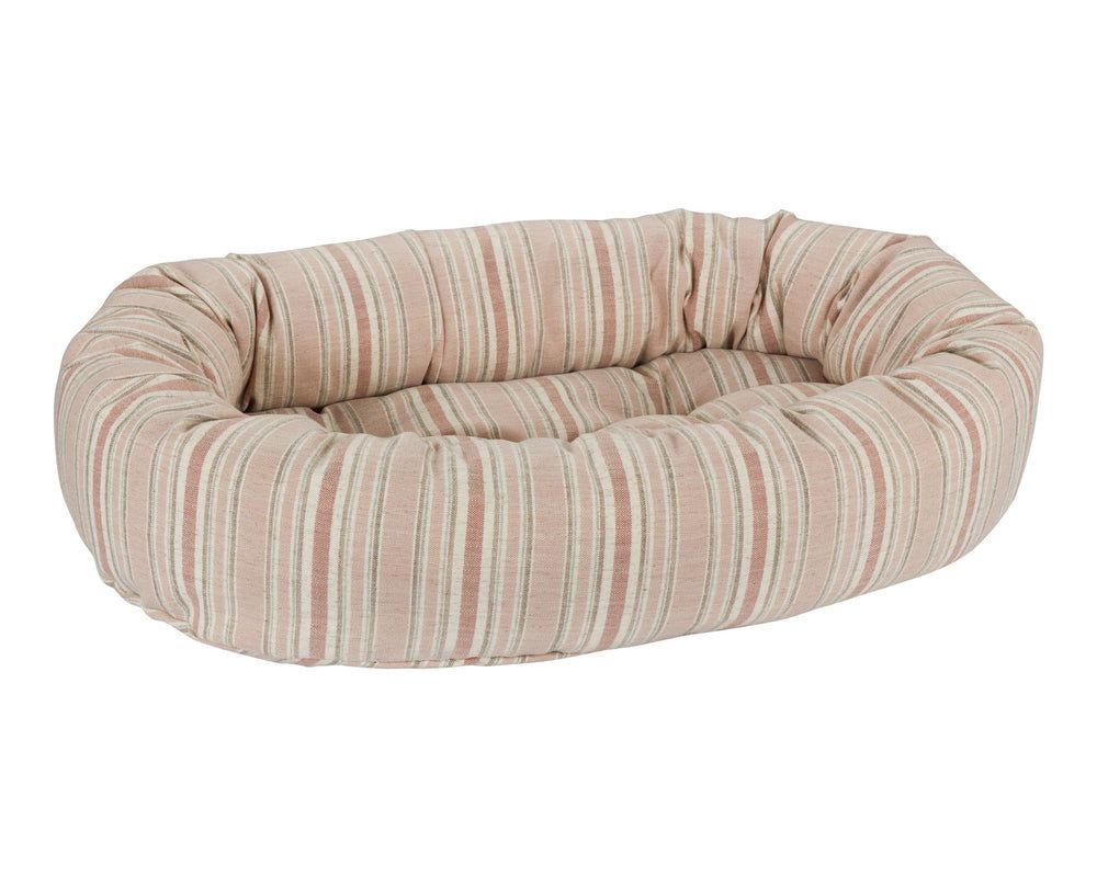 Donut Bed Cover in Sanibel Stripe