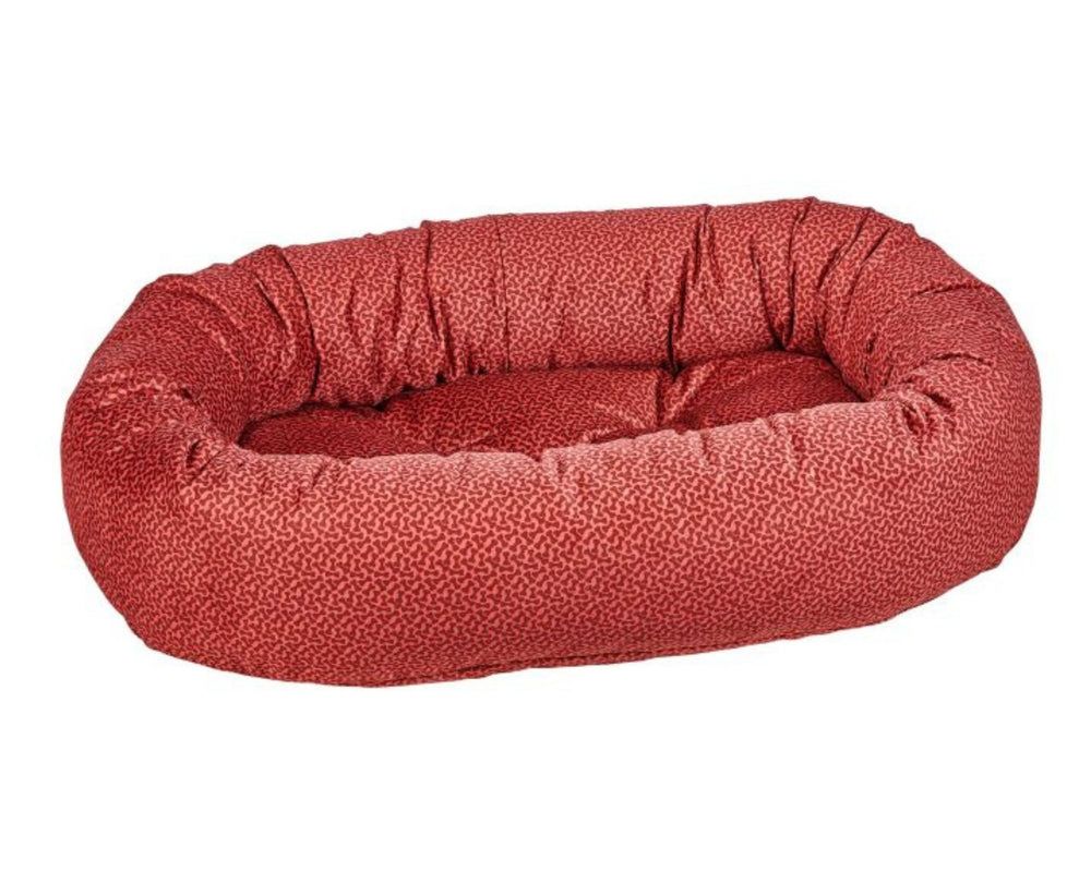 Donut Bed Cover in Cherry Bones