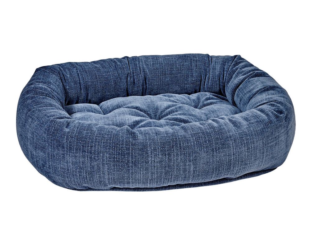 Donut Bed Cover in Indigo