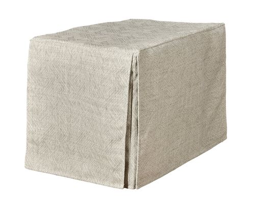 Double Door Crate Cover, with a dog on it
