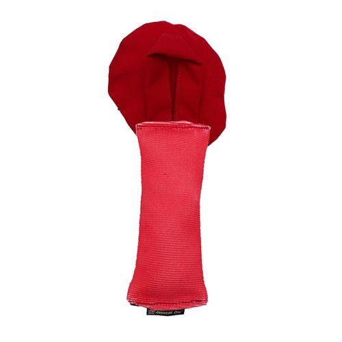 Fire Hose Santa Tug from the back, with its nylon tug loop