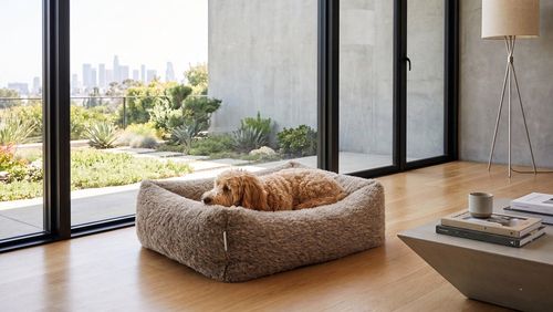 The Franklin, Faux Fur in Alpaca