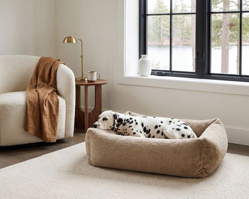 The Franklin, Faux Fur in Fawn