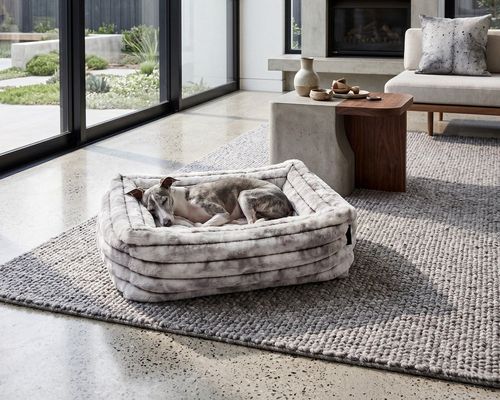 The Franklin, Faux Fur in Silver Fox