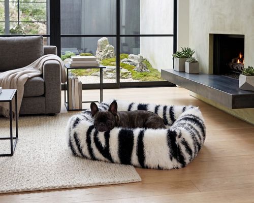 The Franklin, Faux Fur in White Bengal