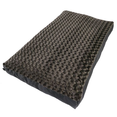 Furvana™ Rectangle Bed in Charcoal