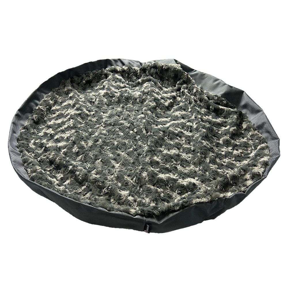Furvana™ Round Bed Cover in Charcoal