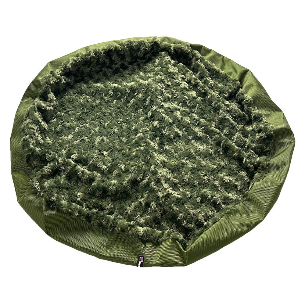 Furvana™ Round Bed Cover in Olive