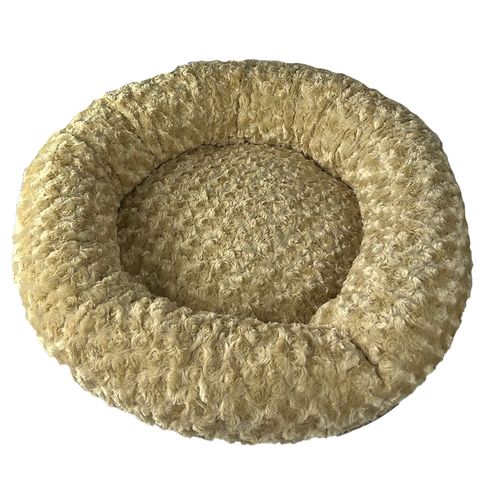 Furvana™ Round Bolster Bed in Camel