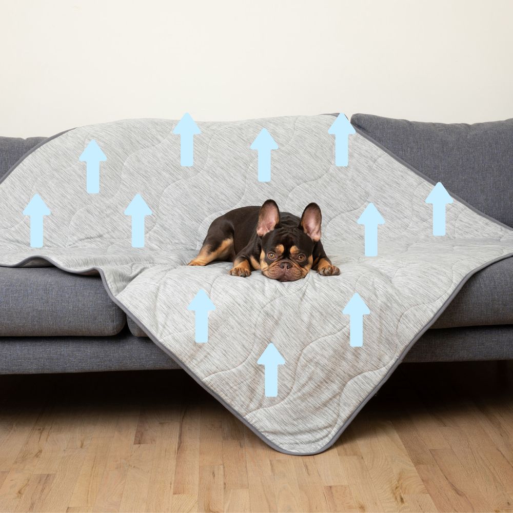 PupChill™ Cooling Waterproof Blanket in Arctic Grey