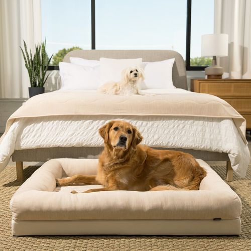 PupChill™ Cooling Waterproof Bed Runner in Arctic Sand