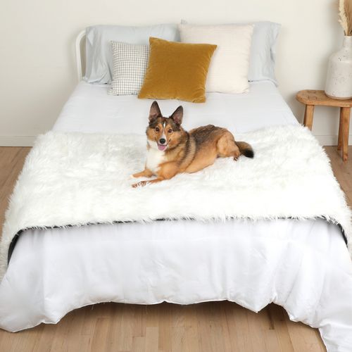 PupProtector™ Waterproof Bed Runner in Polar White