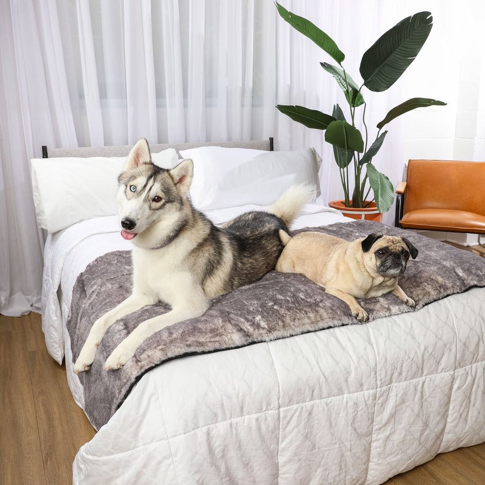 PupProtector™ Luxe Waterproof Bed Runner in Ultra Soft Chinchilla