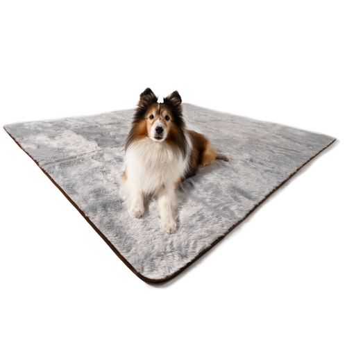PupProtector™ Short Fur Waterproof Blanket in Grey