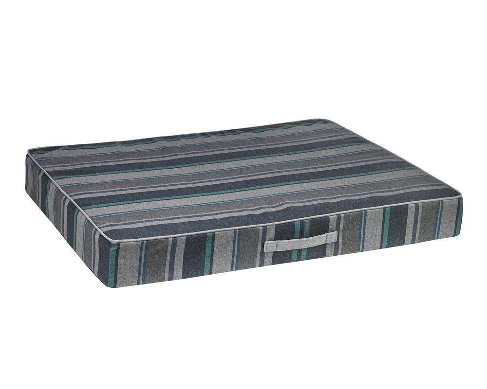 Rectangular Patio Cushion Cover in Poolside, side view