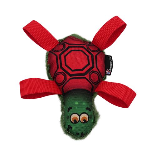 Tommy Turtle, Medium: red, with red loop handles