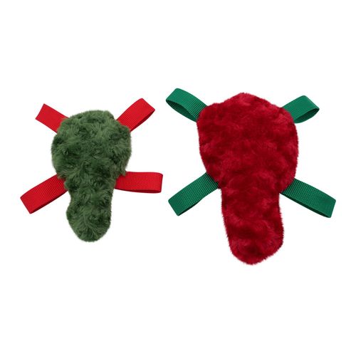 Tommy Turtle from the back, in minky fleece: green on the Medium, red on the Large