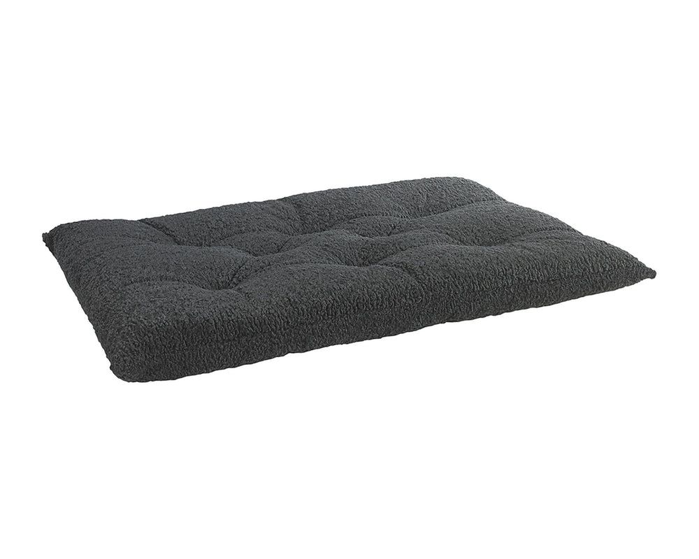 Tufted Cushion in Grey Sheepskin