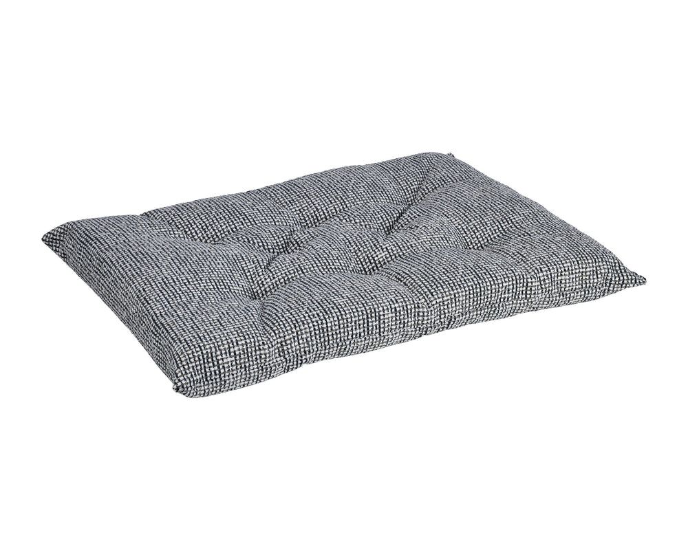 Tufted Cushion in Lakeside, side view